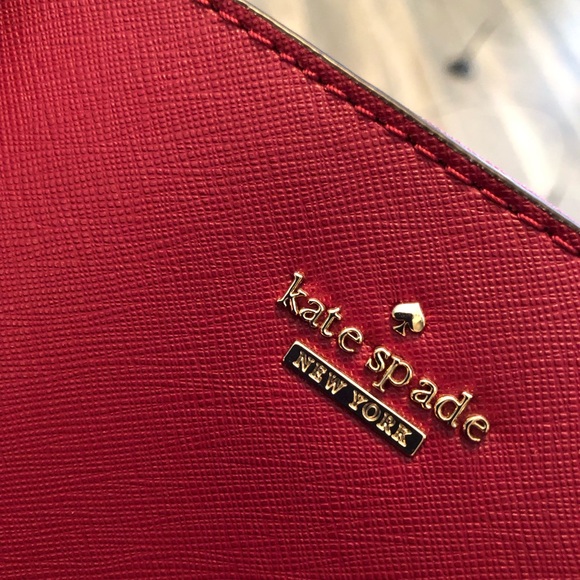 Kate Spade Red Cameron Street Marybeth tote EUC - Picture 3 of 14